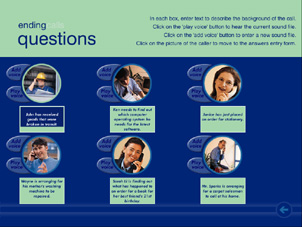 Ending Questions - This programe is easily customisable